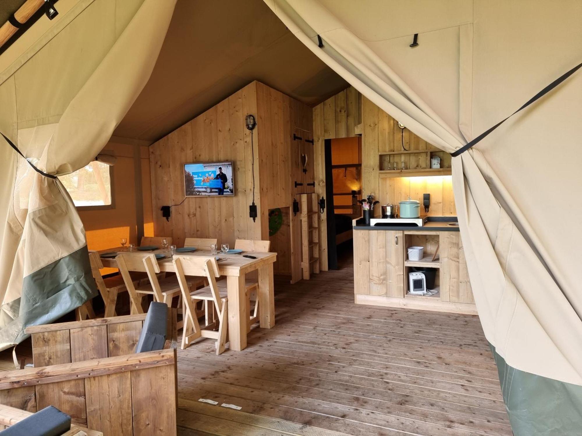Camping Het Horstmannsbos Gasselte Kamer foto