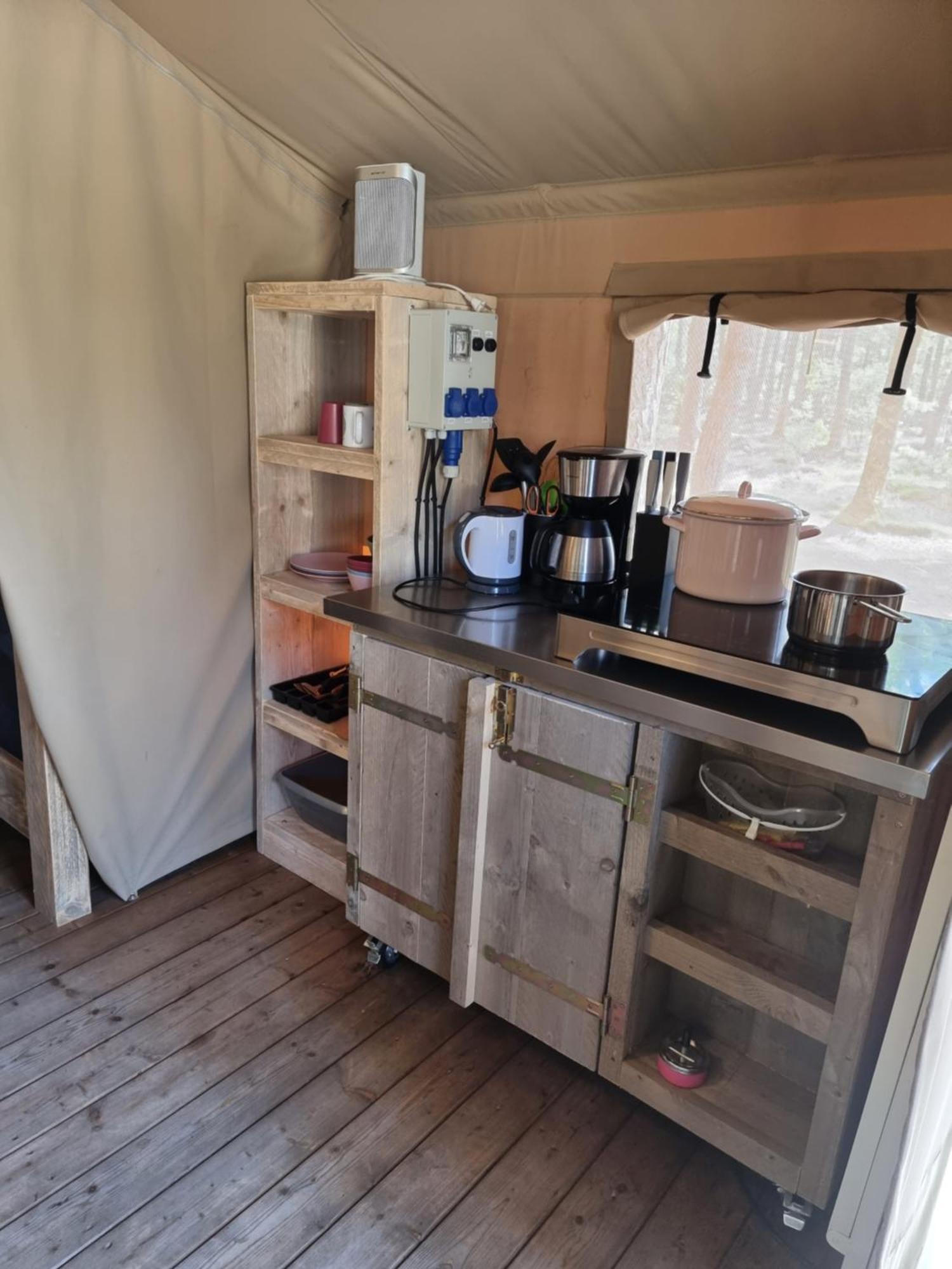 Camping Het Horstmannsbos Gasselte Kamer foto
